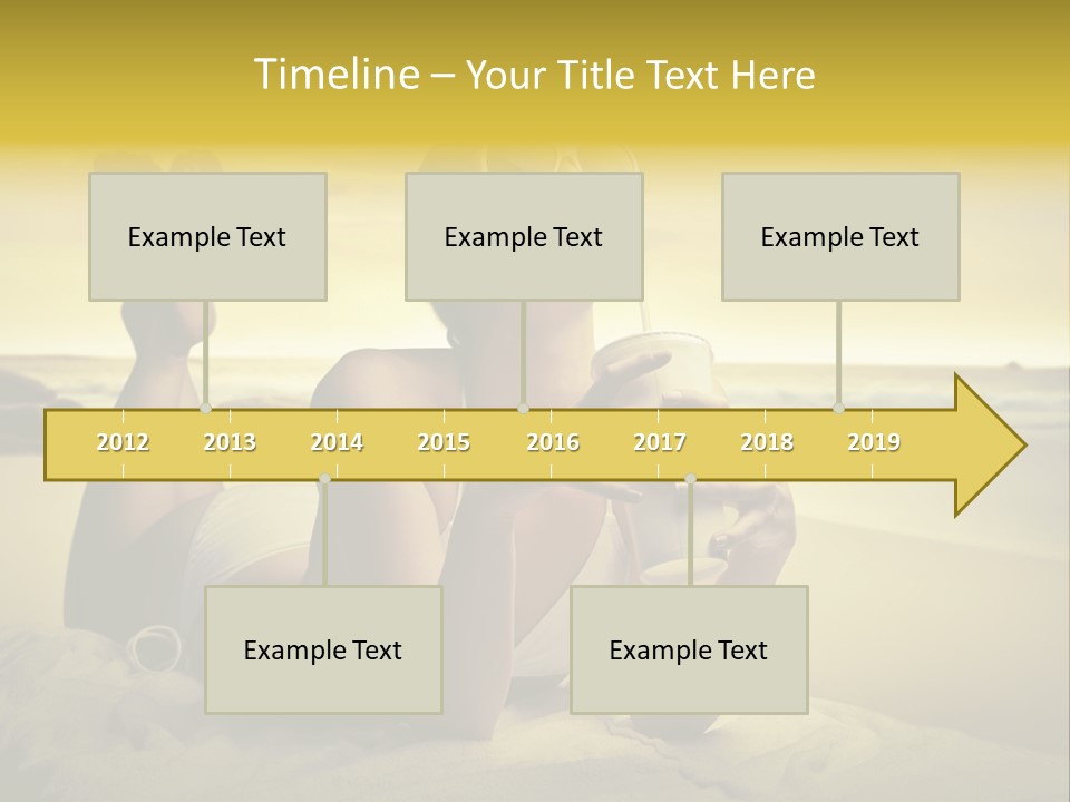 Stone Summer Beauty PowerPoint Template