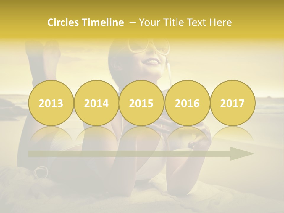 Stone Summer Beauty PowerPoint Template