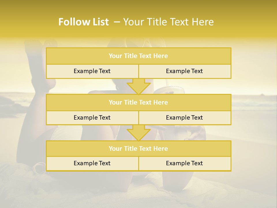 Stone Summer Beauty PowerPoint Template