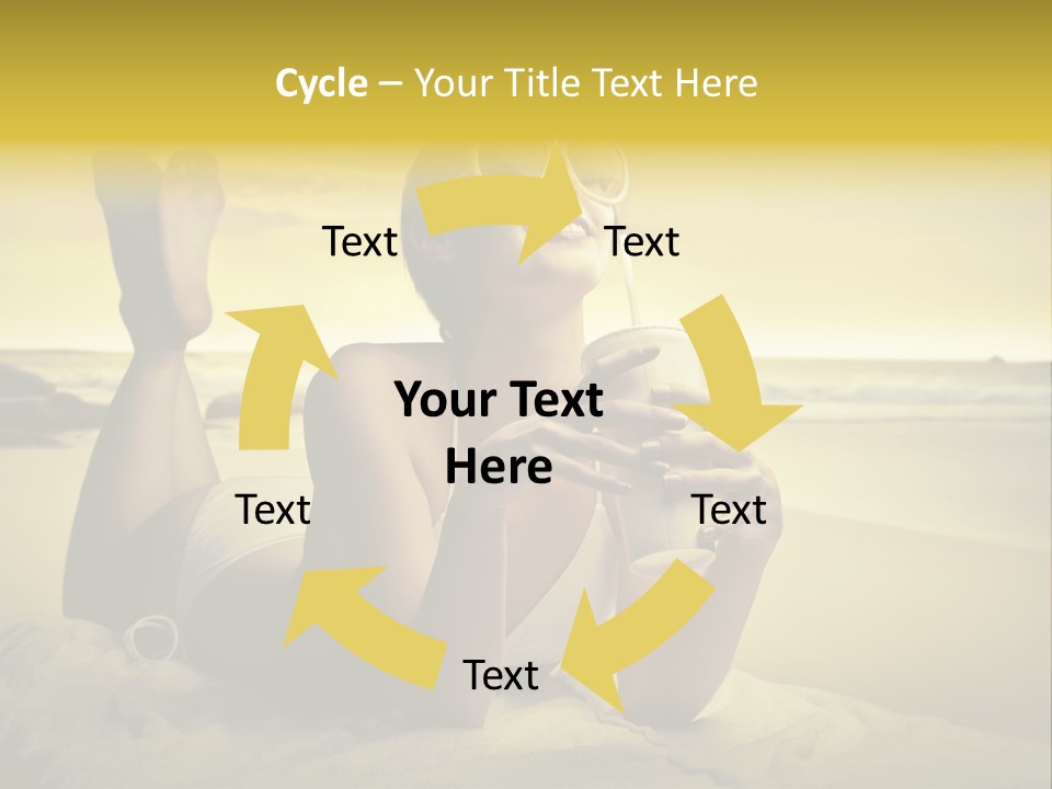 Stone Summer Beauty PowerPoint Template