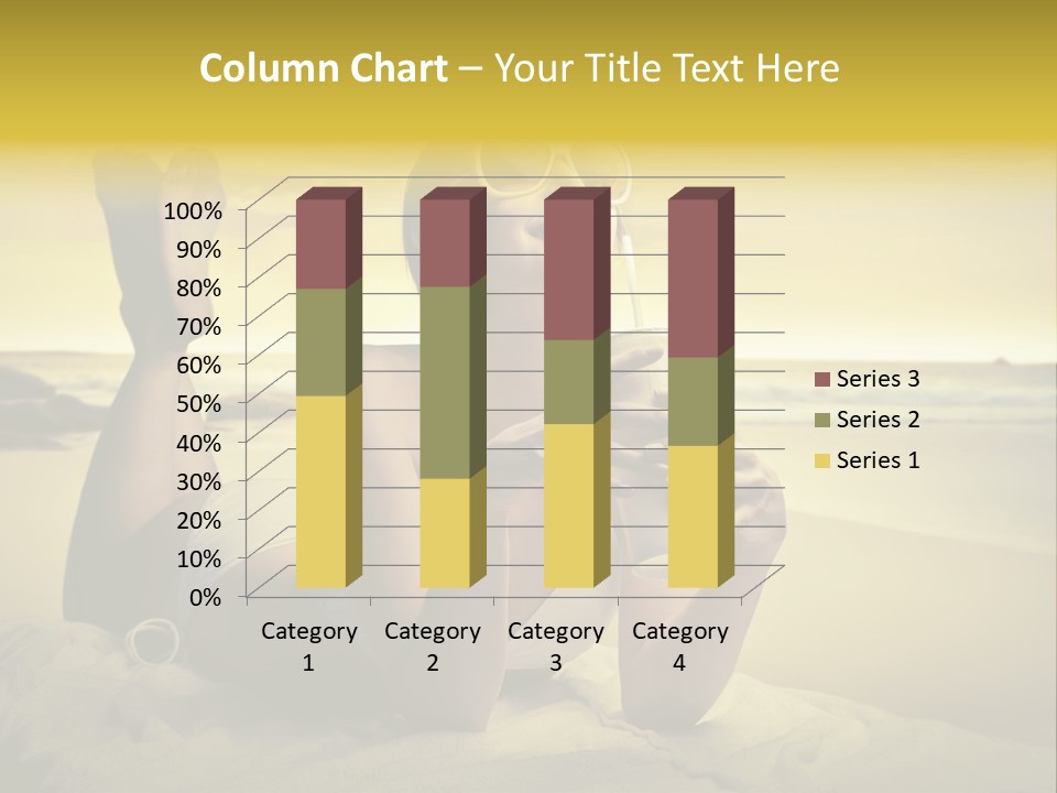 Stone Summer Beauty PowerPoint Template