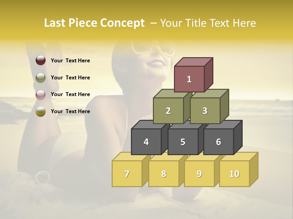 Stone Summer Beauty PowerPoint Template