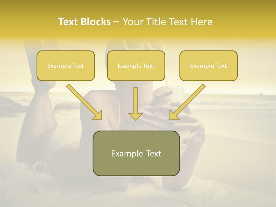 Stone Summer Beauty PowerPoint Template