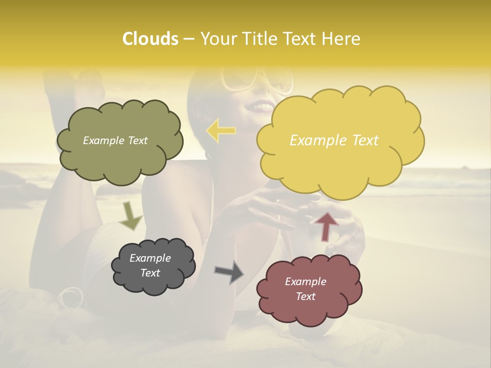 Stone Summer Beauty PowerPoint Template