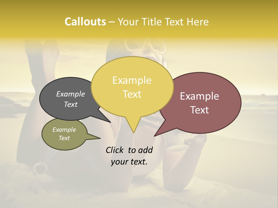 Stone Summer Beauty PowerPoint Template