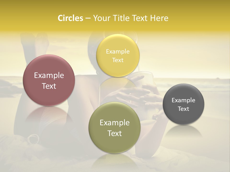 Stone Summer Beauty PowerPoint Template