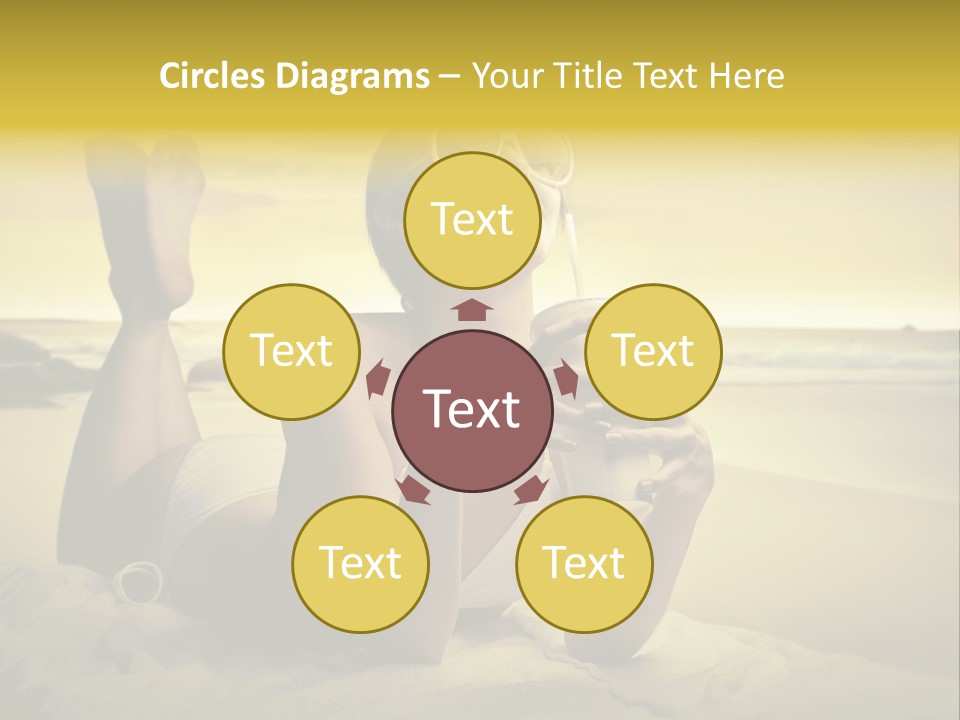 Stone Summer Beauty PowerPoint Template