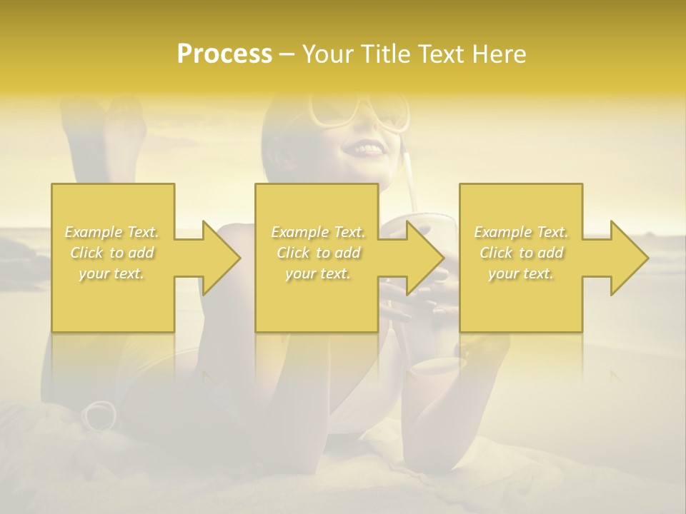 Stone Summer Beauty PowerPoint Template