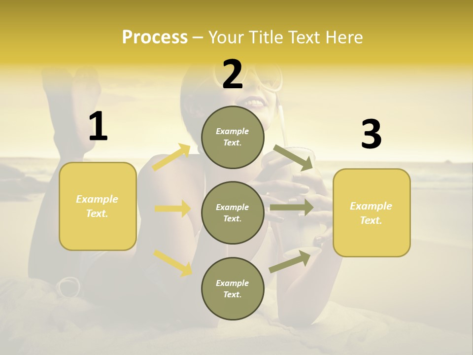 Stone Summer Beauty PowerPoint Template