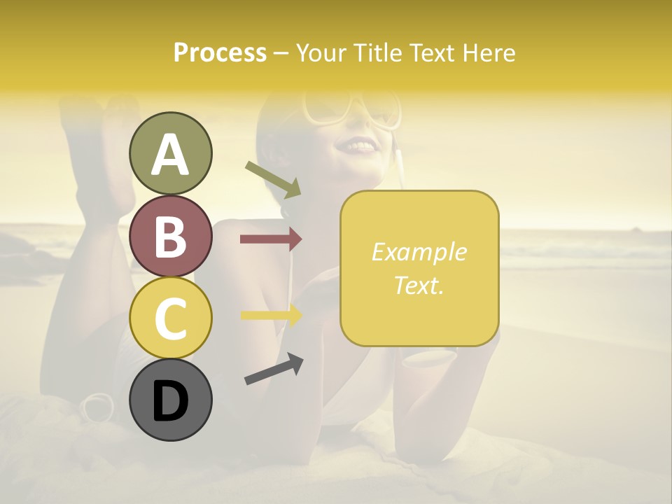 Stone Summer Beauty PowerPoint Template