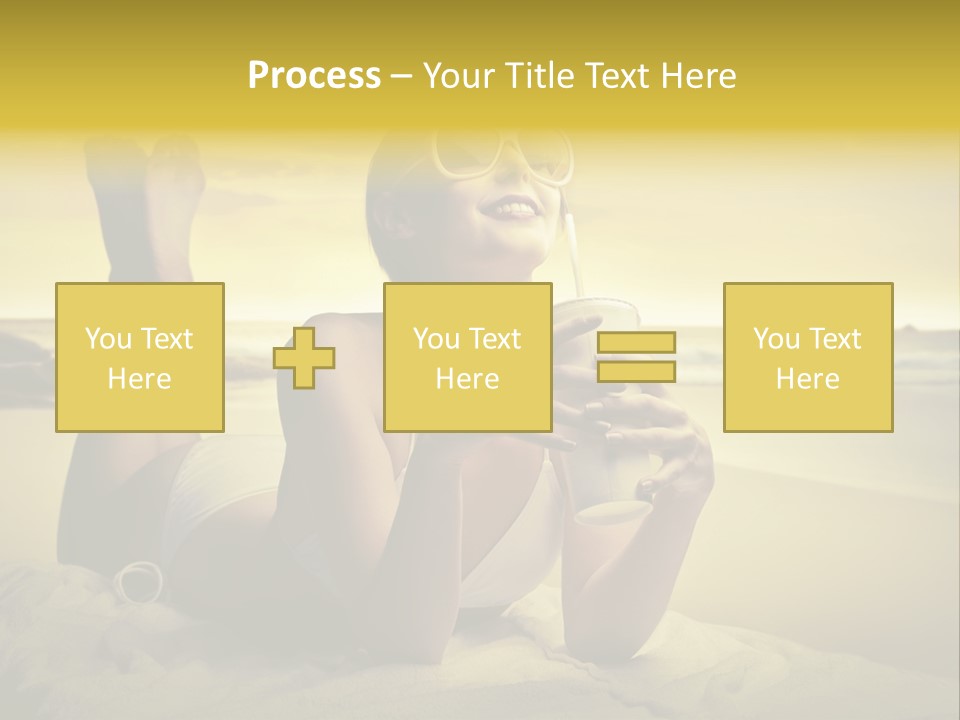 Stone Summer Beauty PowerPoint Template