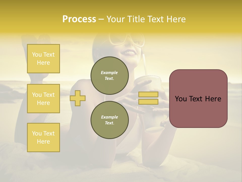 Stone Summer Beauty PowerPoint Template