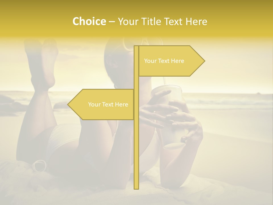 Stone Summer Beauty PowerPoint Template