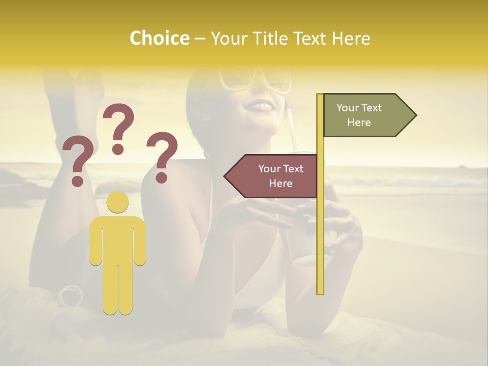 Stone Summer Beauty PowerPoint Template