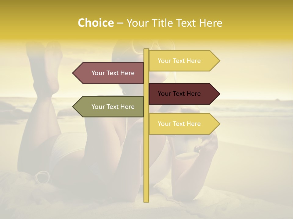 Stone Summer Beauty PowerPoint Template