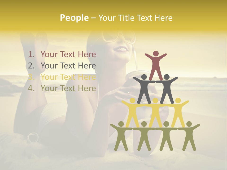 Stone Summer Beauty PowerPoint Template