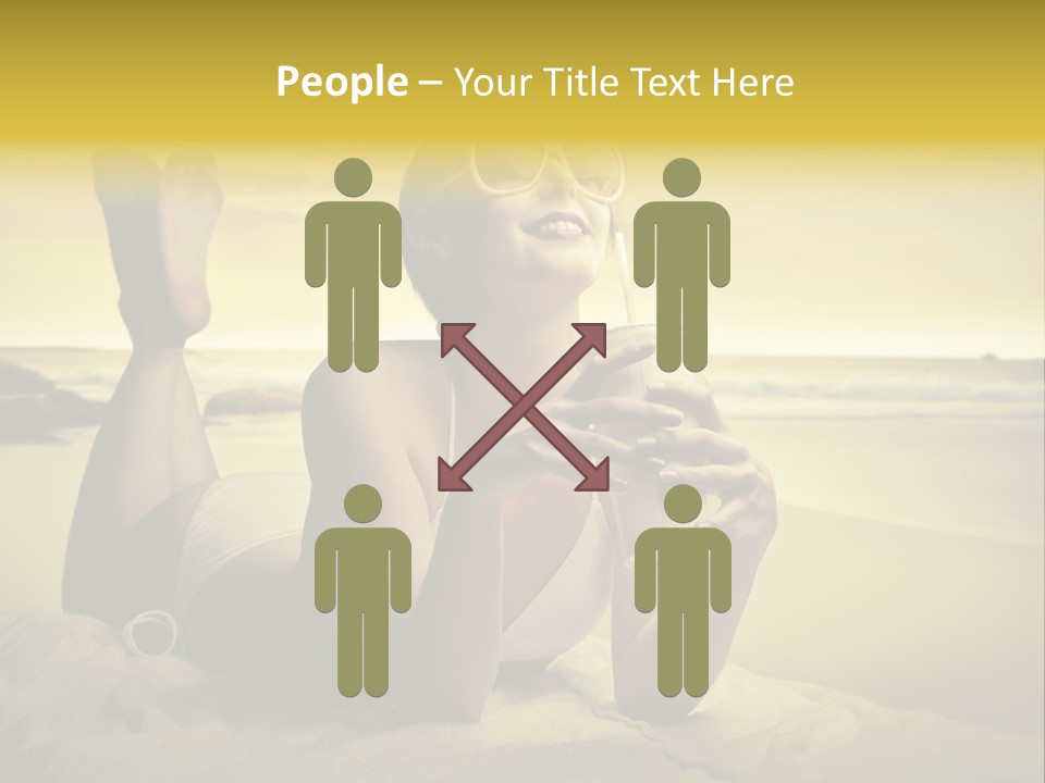 Stone Summer Beauty PowerPoint Template