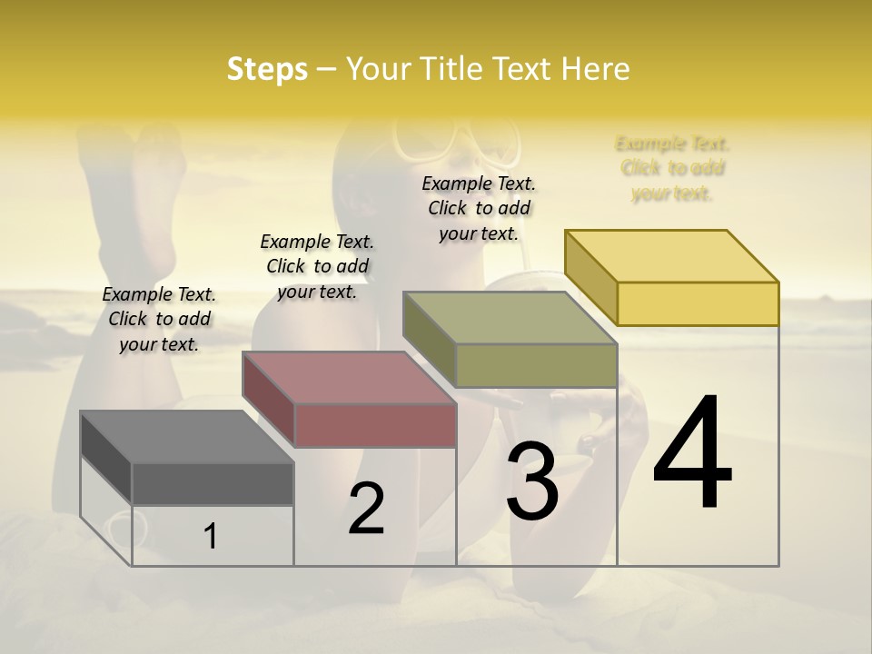 Stone Summer Beauty PowerPoint Template