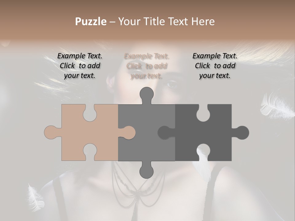 Sensuality Attractive Beautiful PowerPoint Template