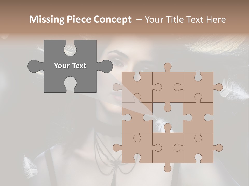 Sensuality Attractive Beautiful PowerPoint Template