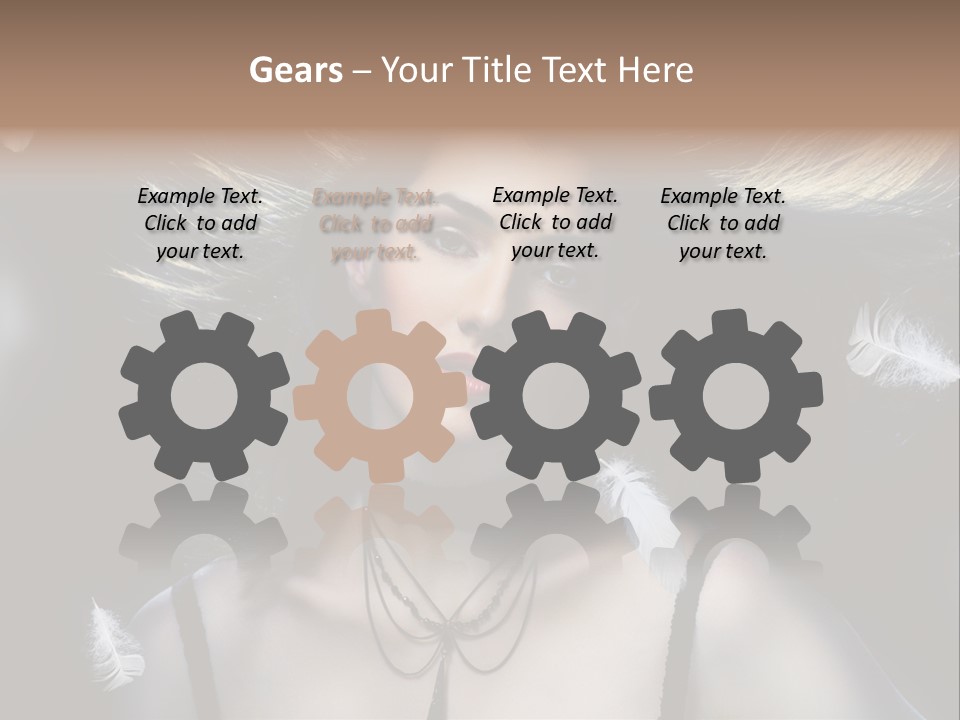 Sensuality Attractive Beautiful PowerPoint Template