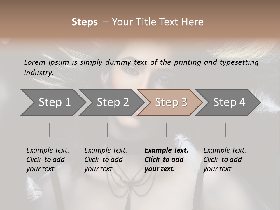 Sensuality Attractive Beautiful PowerPoint Template