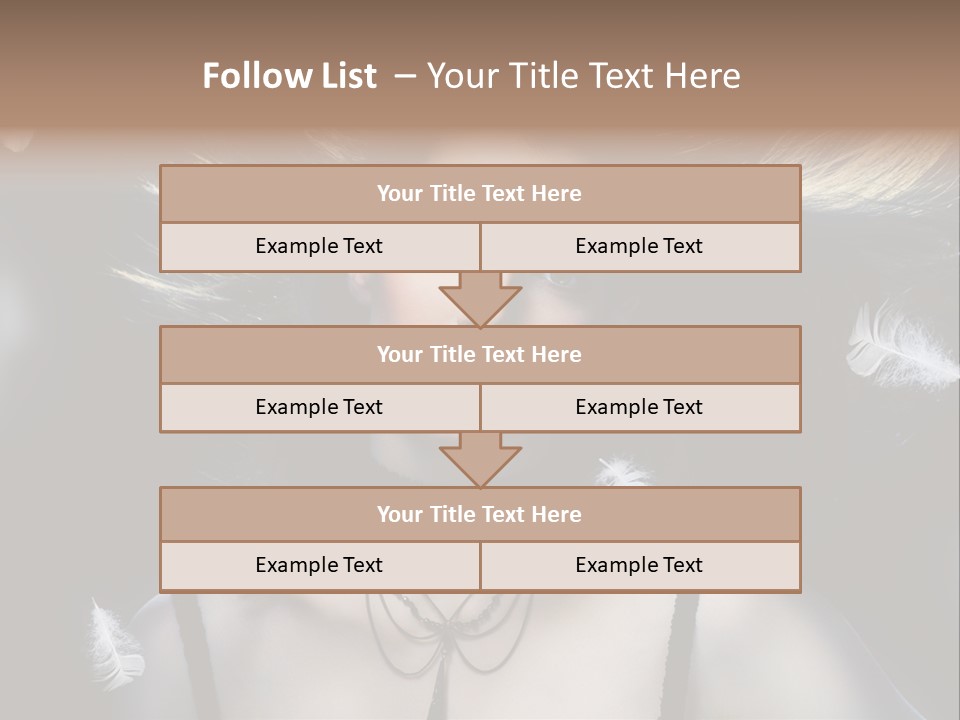 Sensuality Attractive Beautiful PowerPoint Template
