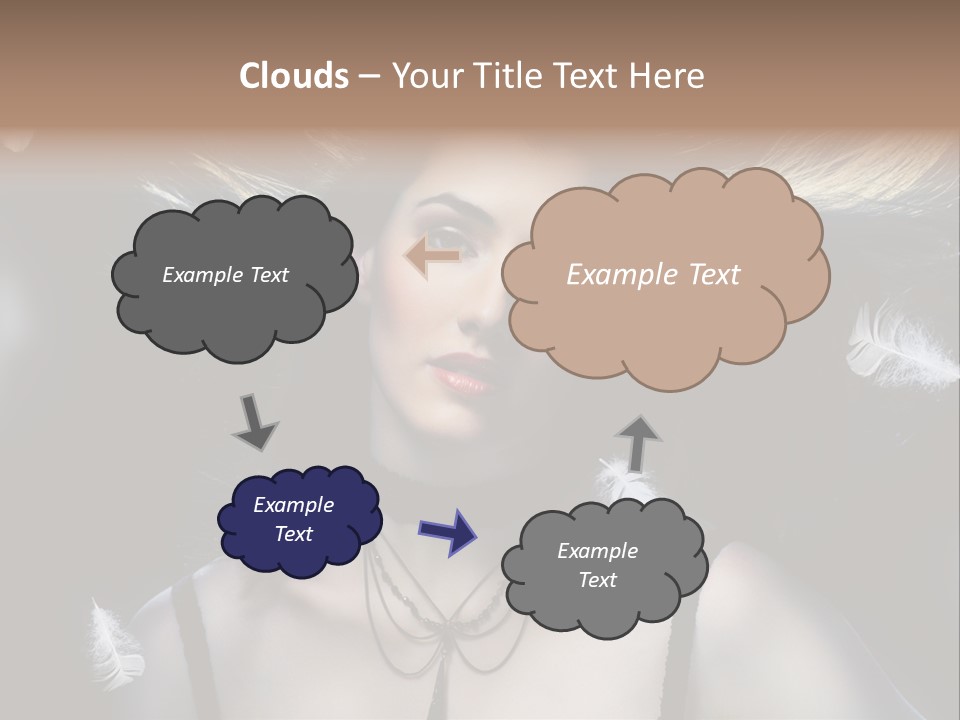 Sensuality Attractive Beautiful PowerPoint Template