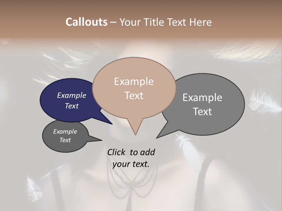 Sensuality Attractive Beautiful PowerPoint Template