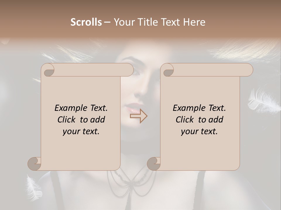 Sensuality Attractive Beautiful PowerPoint Template