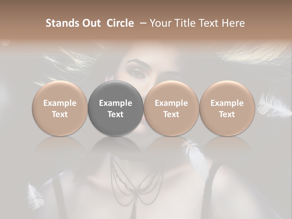 Sensuality Attractive Beautiful PowerPoint Template
