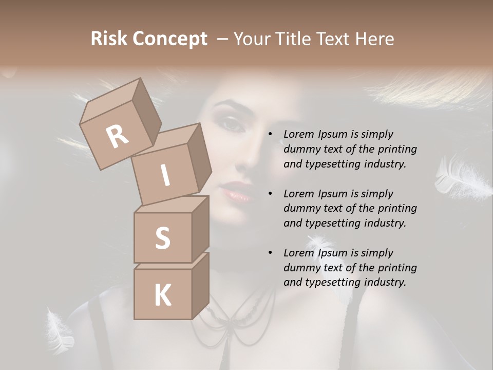 Sensuality Attractive Beautiful PowerPoint Template