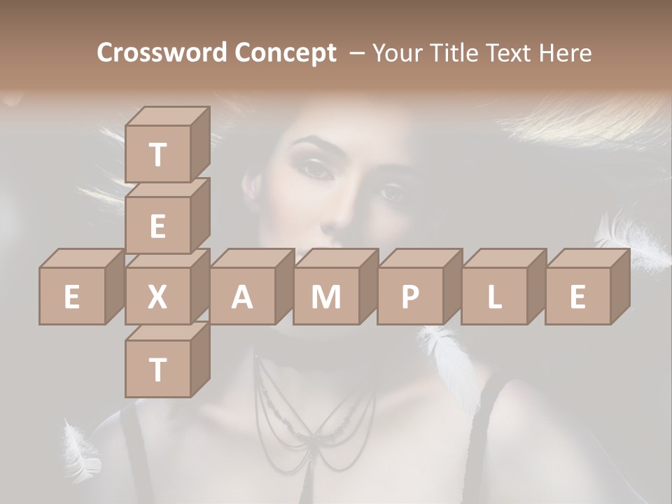 Sensuality Attractive Beautiful PowerPoint Template