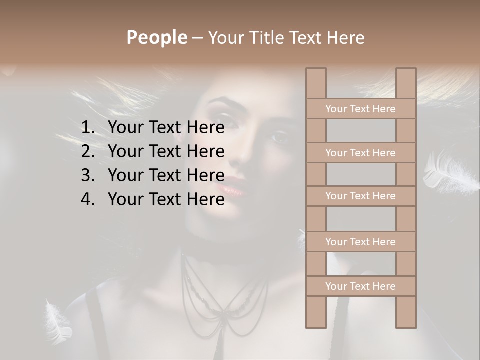 Sensuality Attractive Beautiful PowerPoint Template