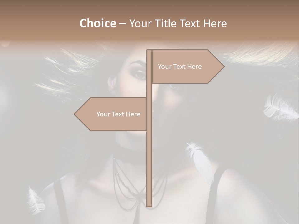 Sensuality Attractive Beautiful PowerPoint Template