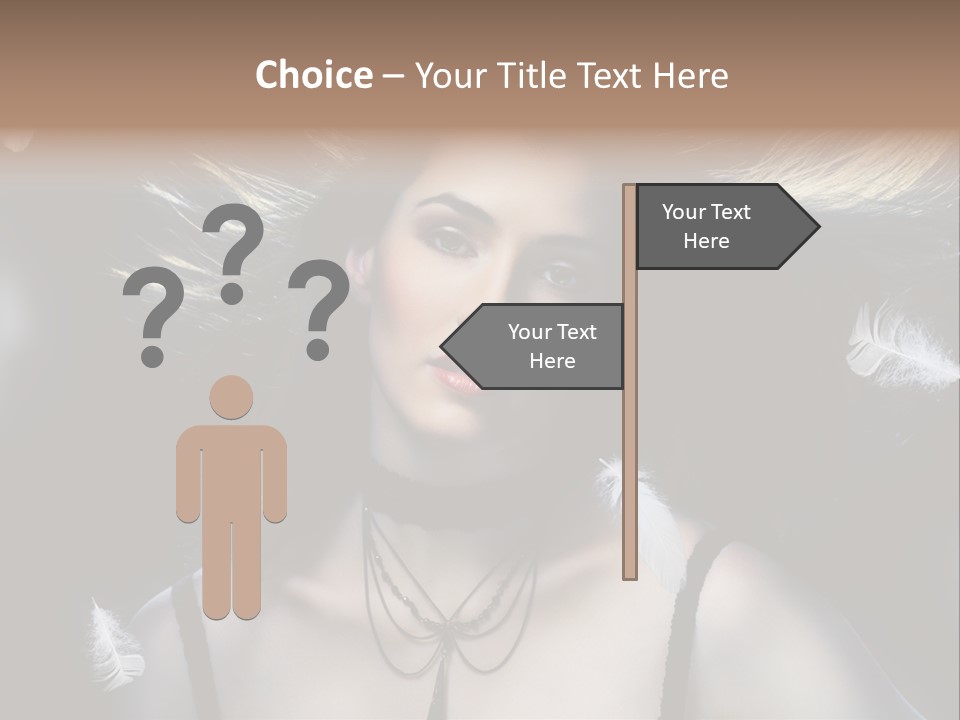Sensuality Attractive Beautiful PowerPoint Template