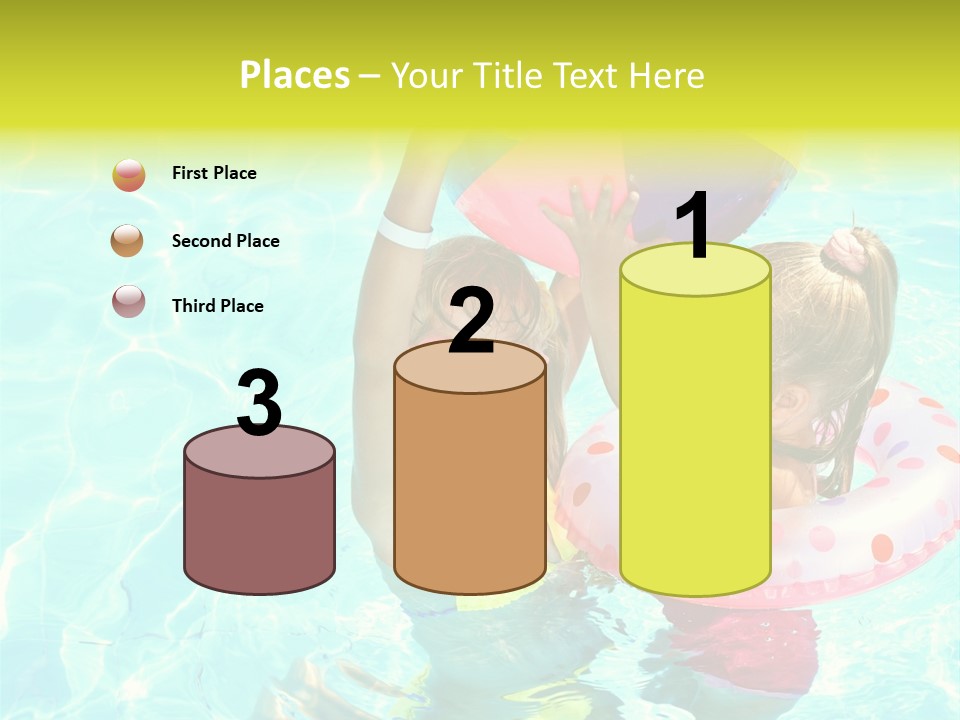 Joy Wet Child PowerPoint Template