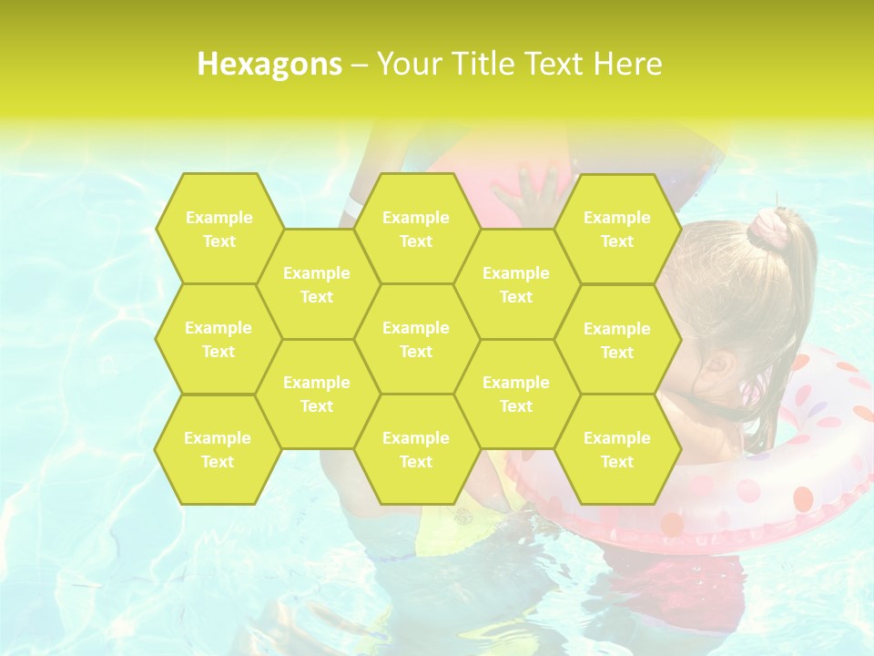 Joy Wet Child PowerPoint Template