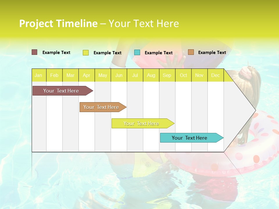 Joy Wet Child PowerPoint Template