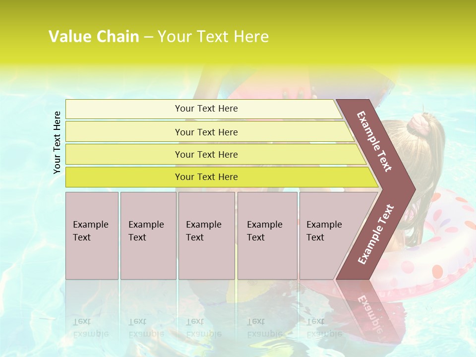 Joy Wet Child PowerPoint Template