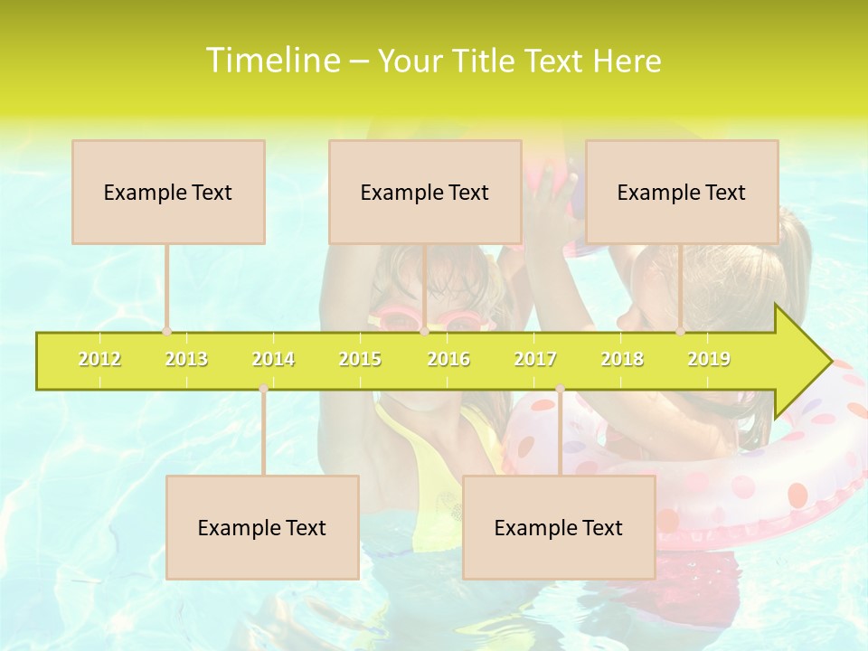 Joy Wet Child PowerPoint Template