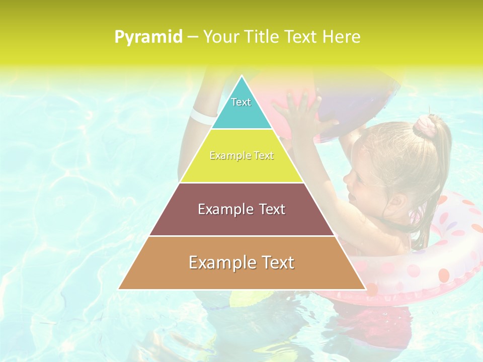 Joy Wet Child PowerPoint Template