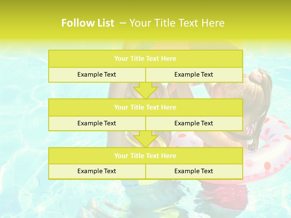 Joy Wet Child PowerPoint Template