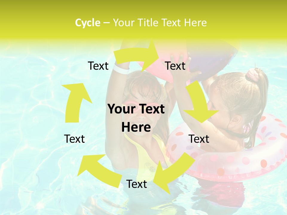 Joy Wet Child PowerPoint Template