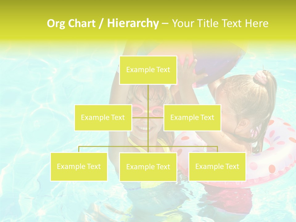 Joy Wet Child PowerPoint Template