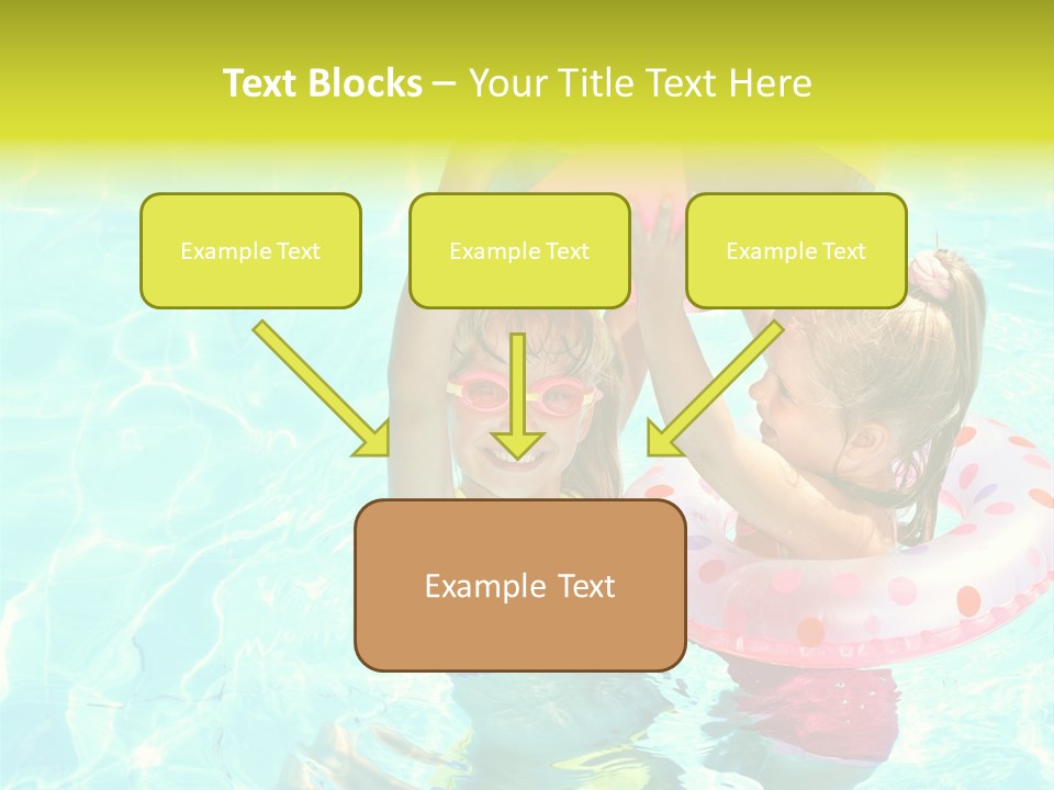 Joy Wet Child PowerPoint Template