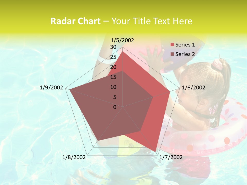 Joy Wet Child PowerPoint Template