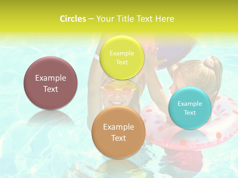 Joy Wet Child PowerPoint Template