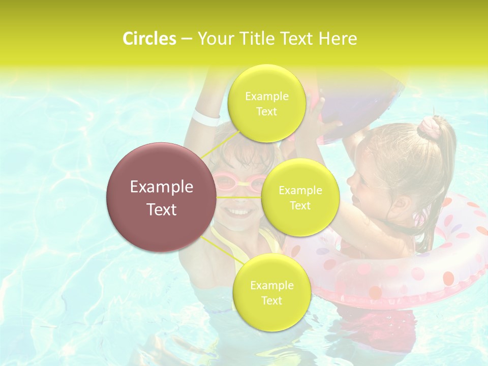 Joy Wet Child PowerPoint Template