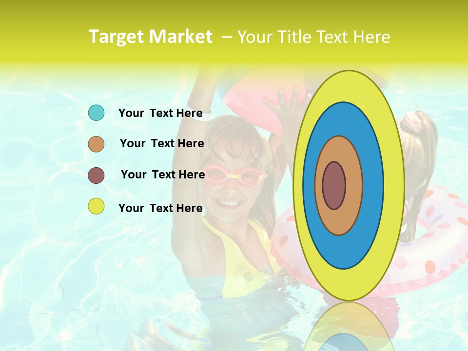 Joy Wet Child PowerPoint Template